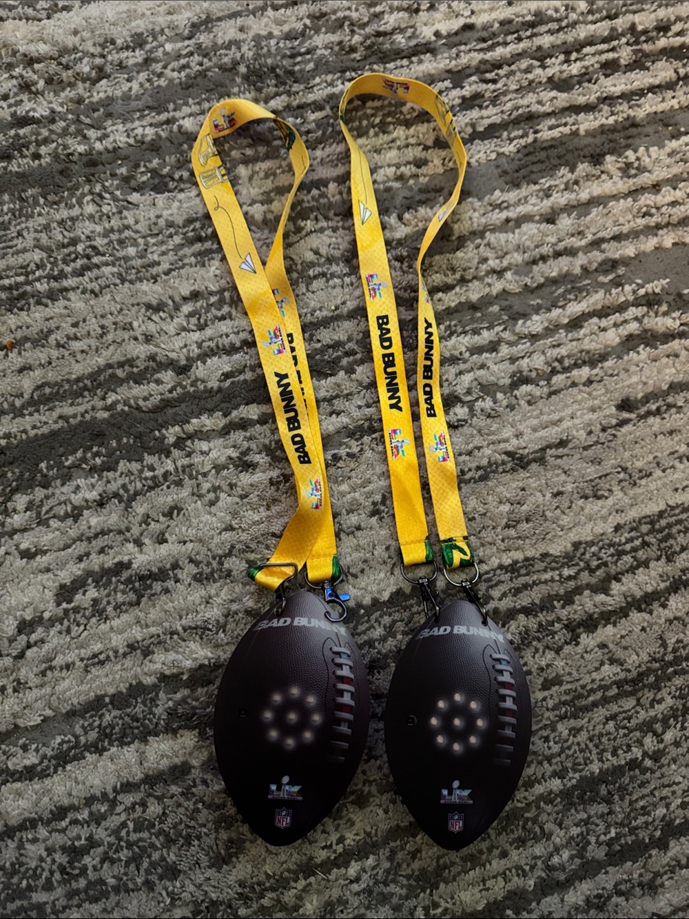 2 Super Bowl Bad Bunny Lanyard